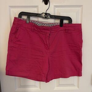 Cambridge Dry Goods Bright Pink Women's Bermuda Shorts